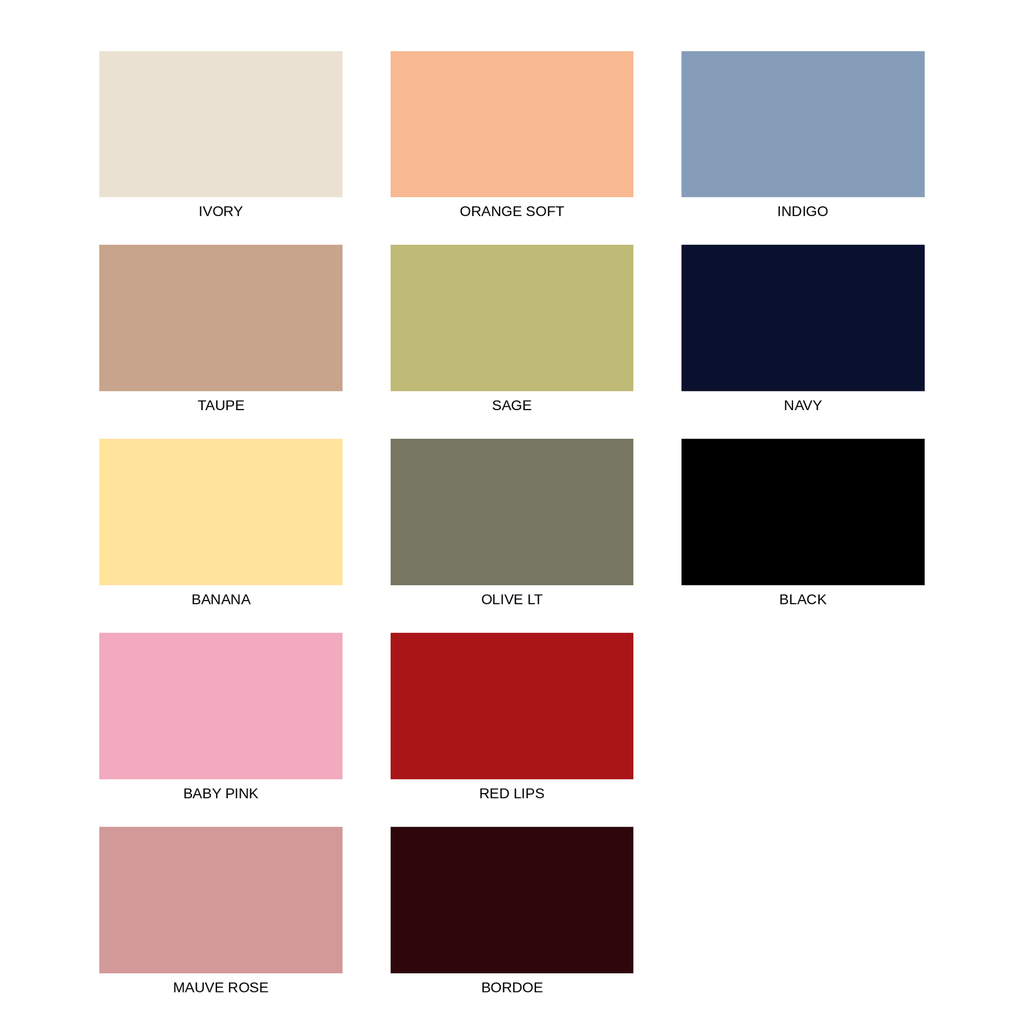 Trellis Knit - Carta de colores