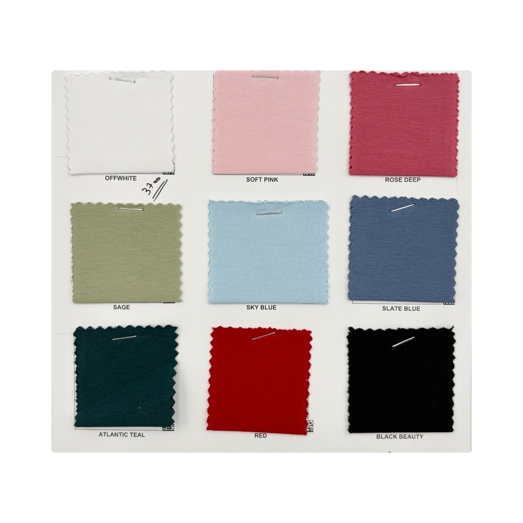 Super Cotton Spandex - Carta de colores 2