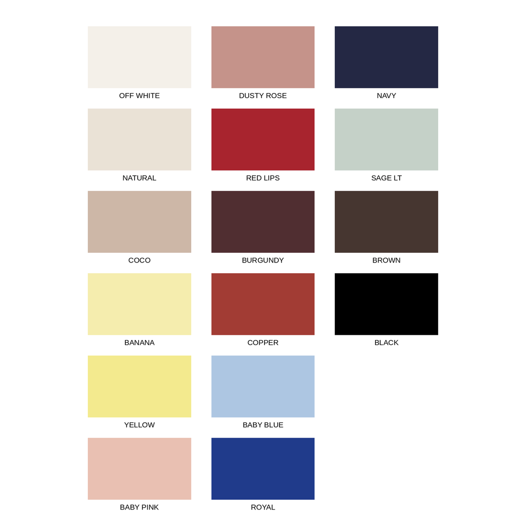 Primrose Lace - Carta de colores