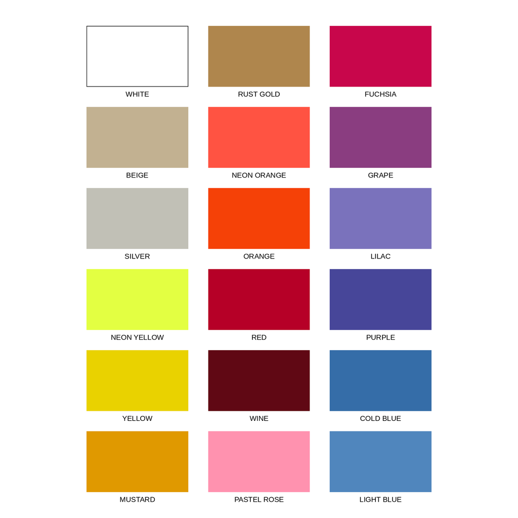 Colorcard Digital 600D Denier PU 1