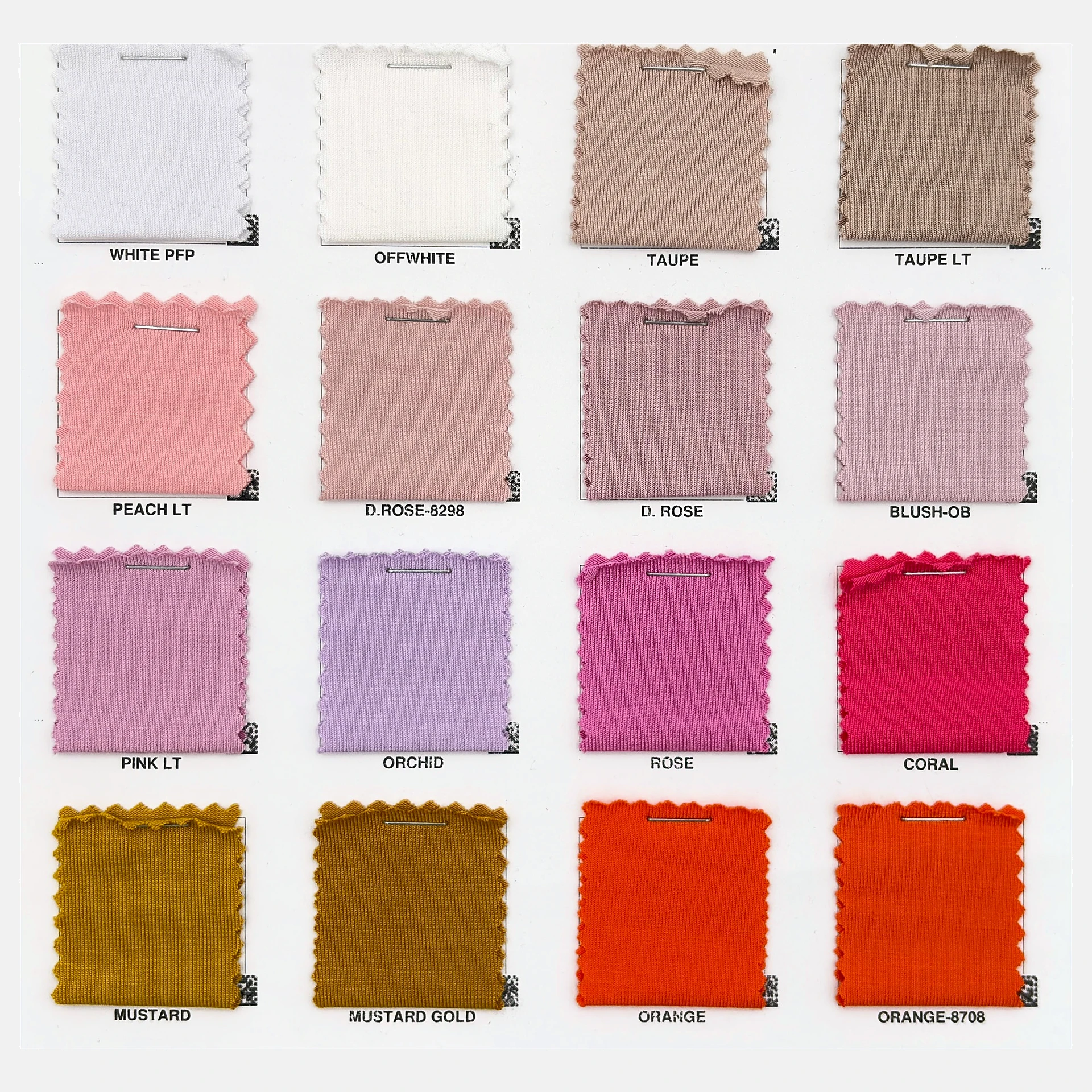 Colorcard Modal Spandex Heavy 1