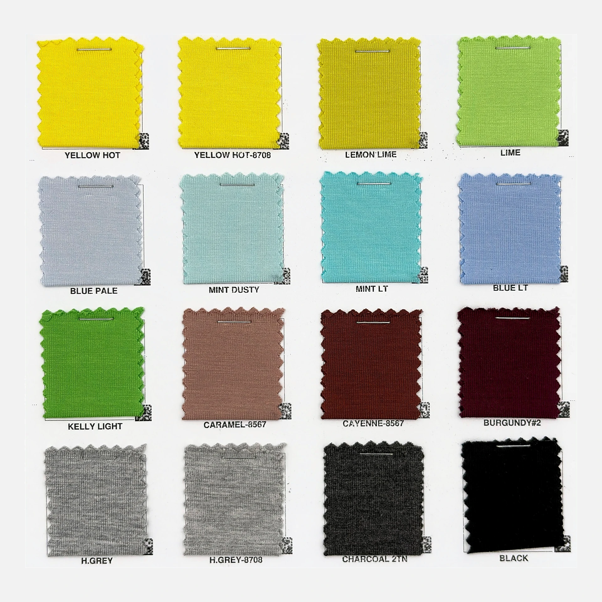 Colorcard Modal Spandex Heavy 2