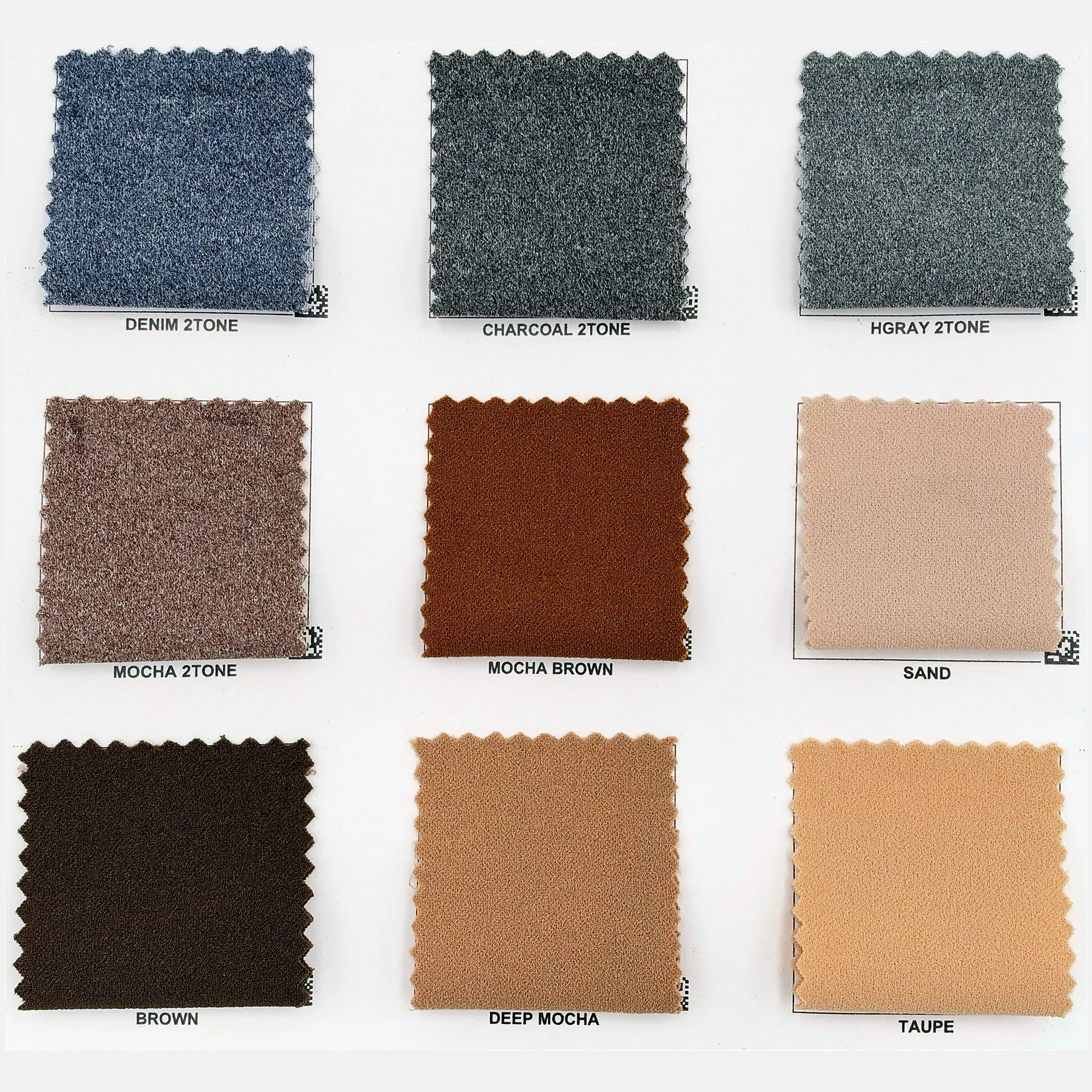 Colorcard Luxe Crepe Stretch 1