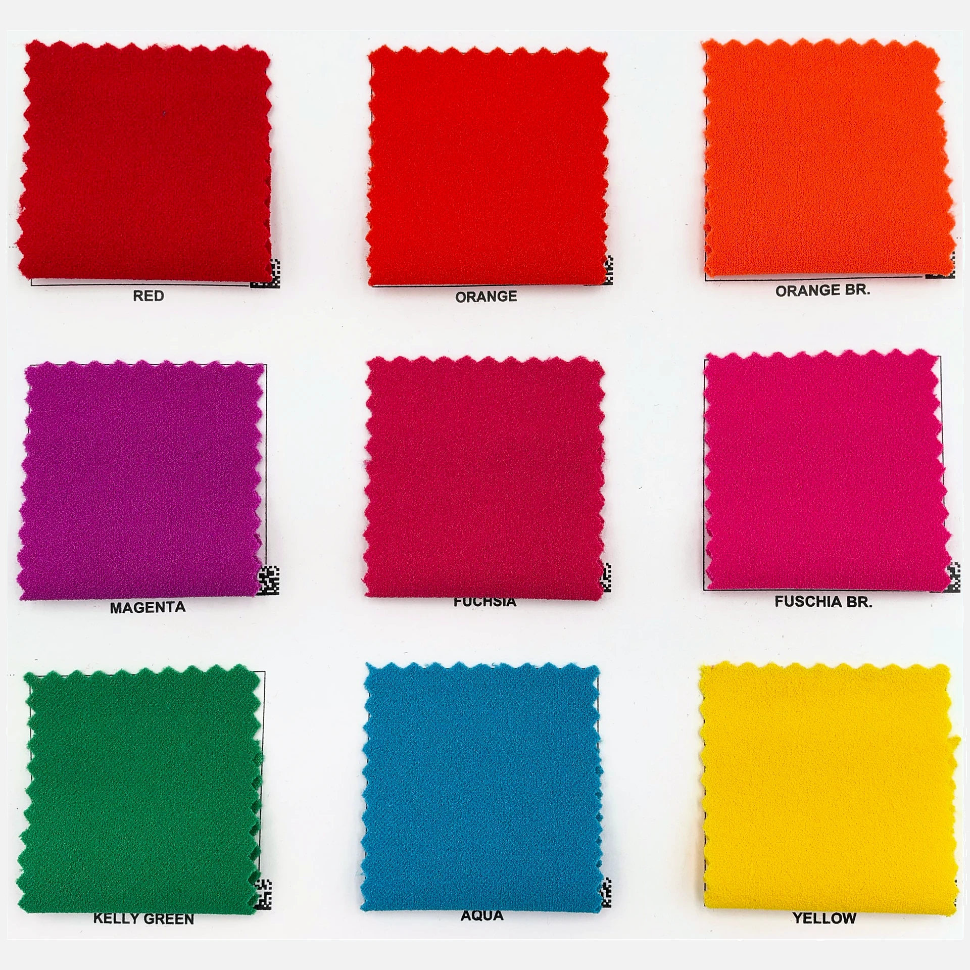 Colorcard Luxe Crepe Stretch 5