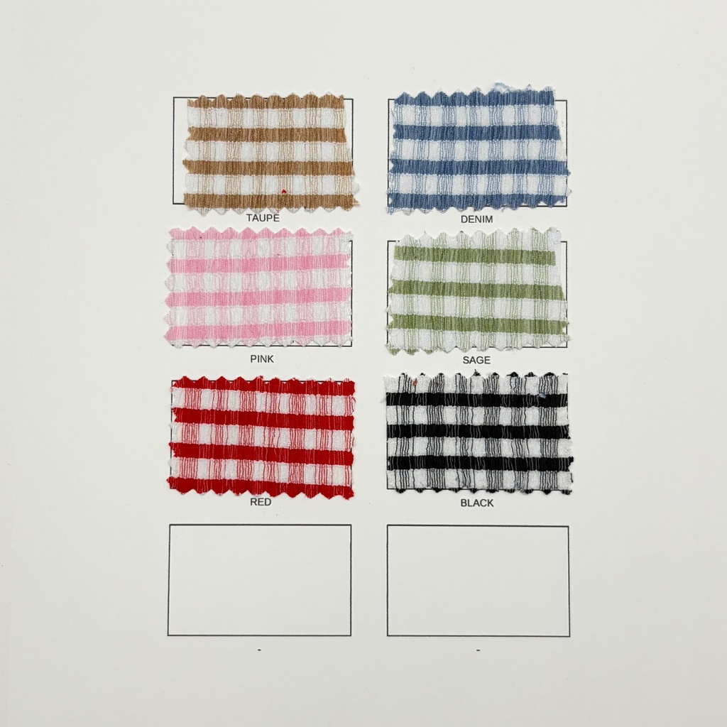 Fine Seersucker Stripe - Carta de colores