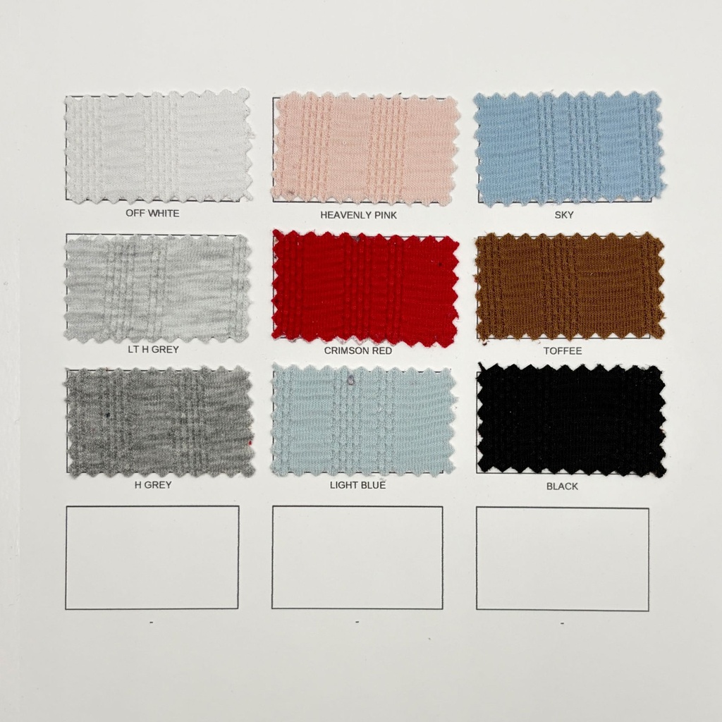 Reed Pointelle Rib - Carta de colores