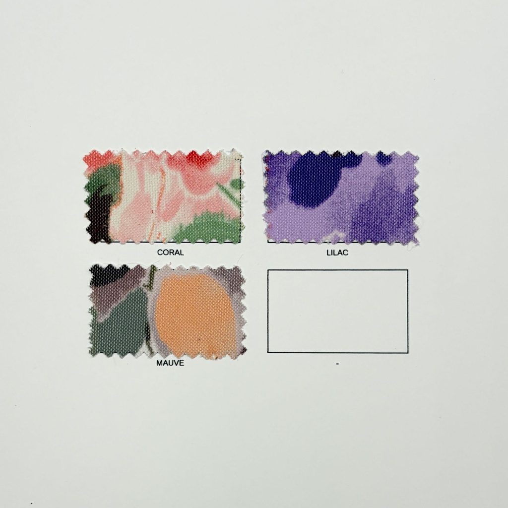 Watercolor Floral Mesh - Carta de colores
