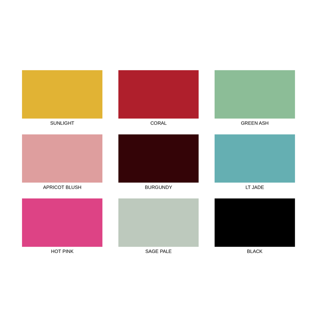 Bubble Pop Knit - Carta de colores