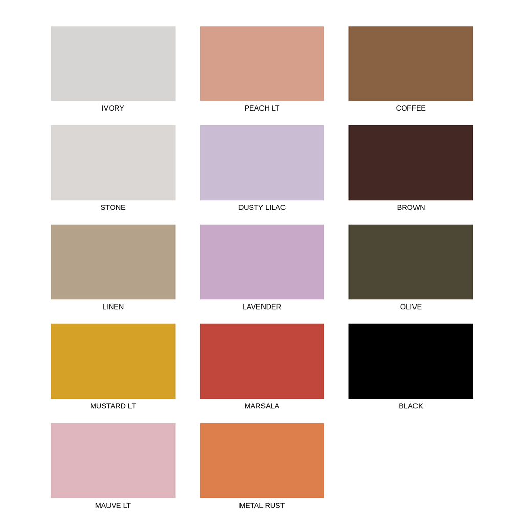 Breeze Linen - Carta de colores