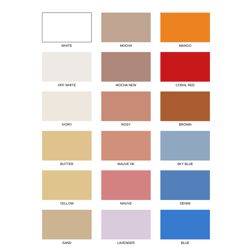 Sirocco Crinkle - Carta de colores 1