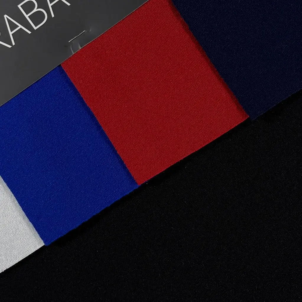 Spun Poly Fleece (Black)