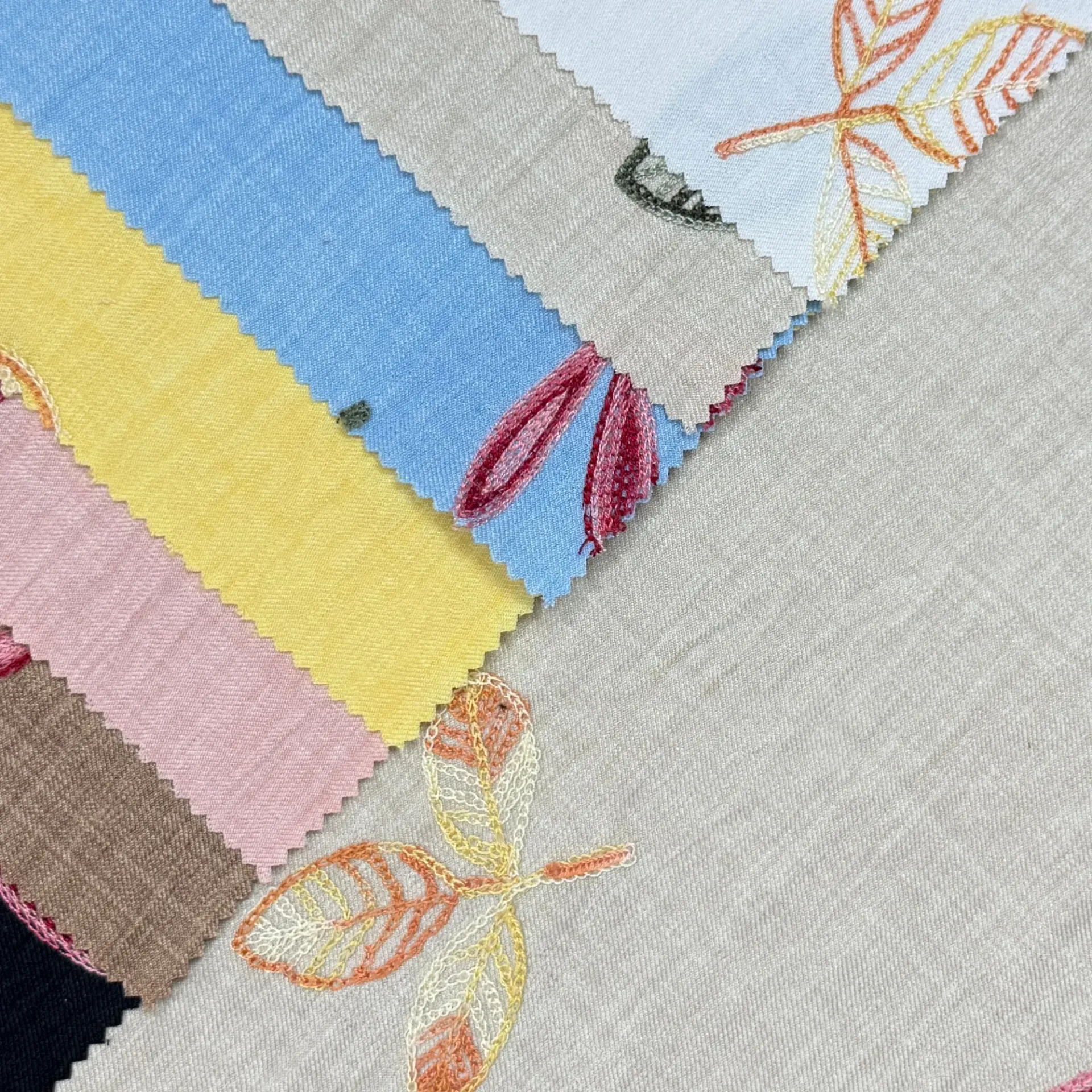 Lush Embroidered