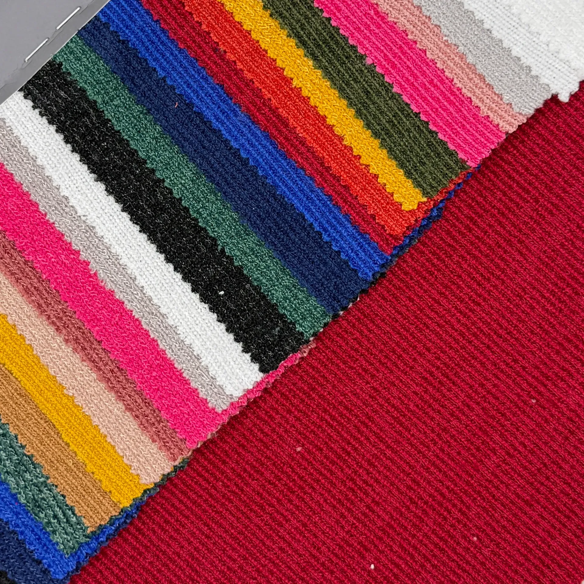 Corded Hacci Stretch (Black)