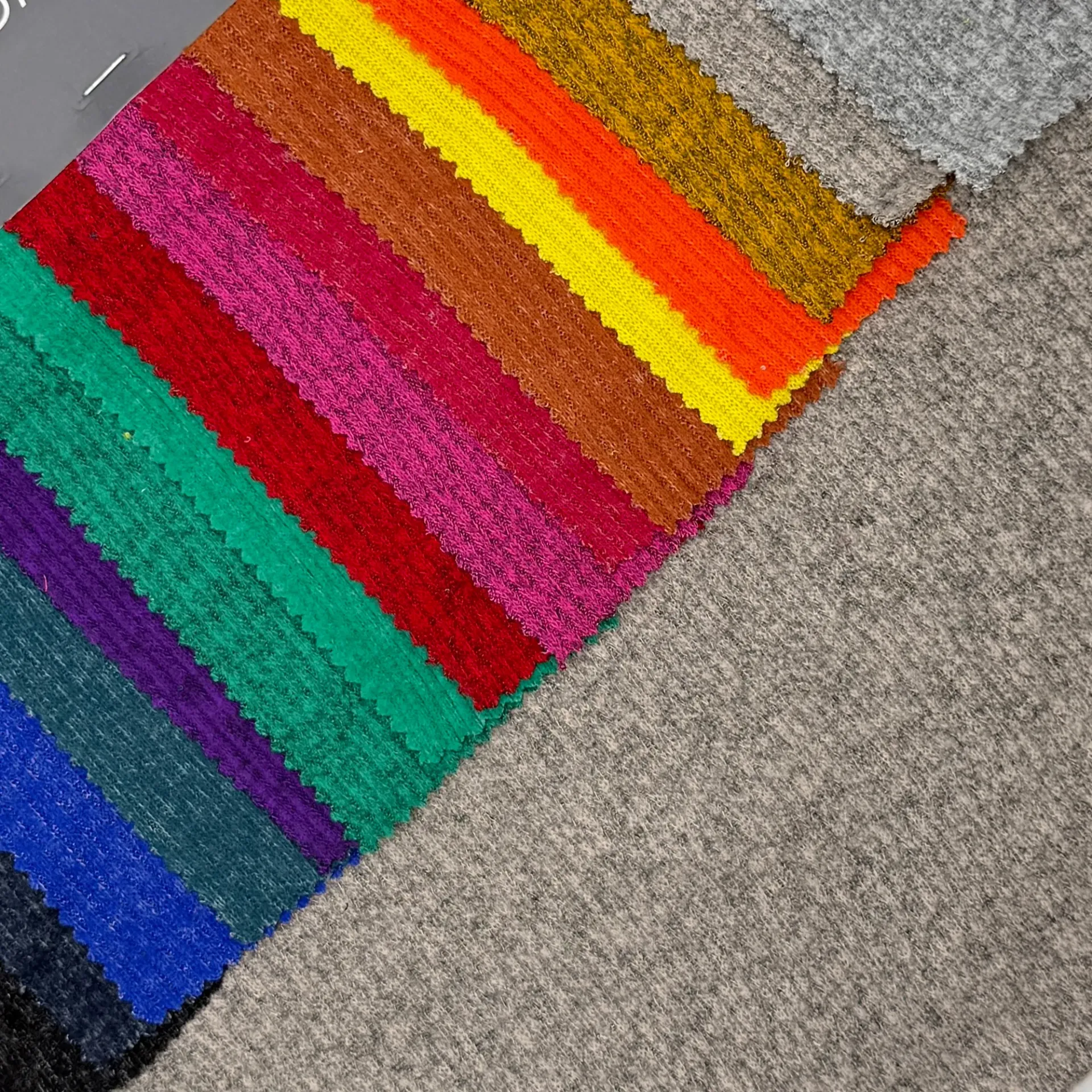 Melange Soft Rib (Black)