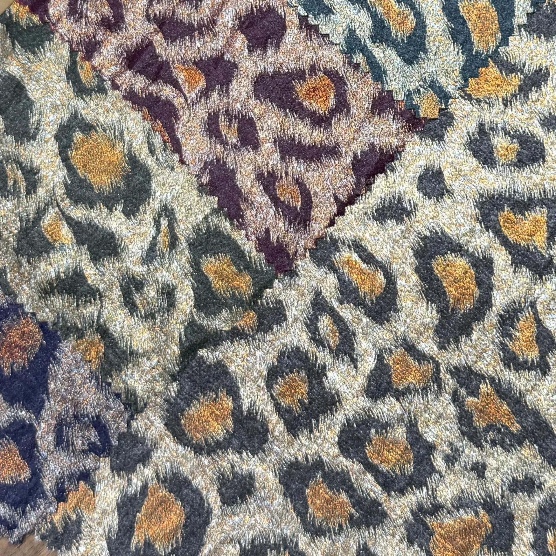 Leopard Satin