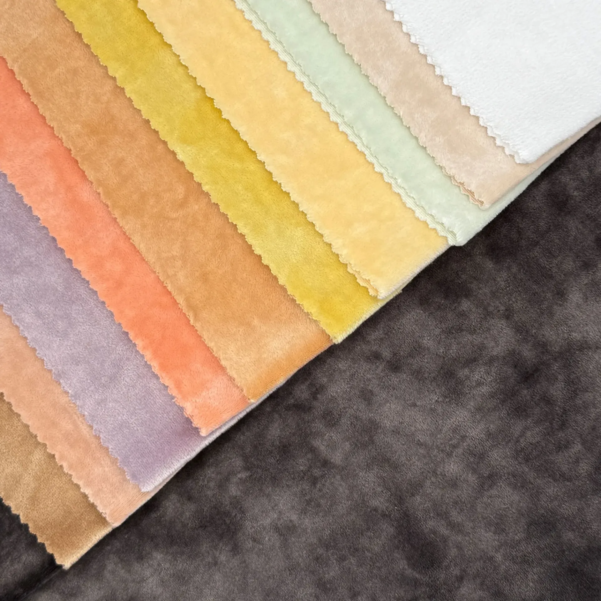 French Stretch Velvet (Black)
