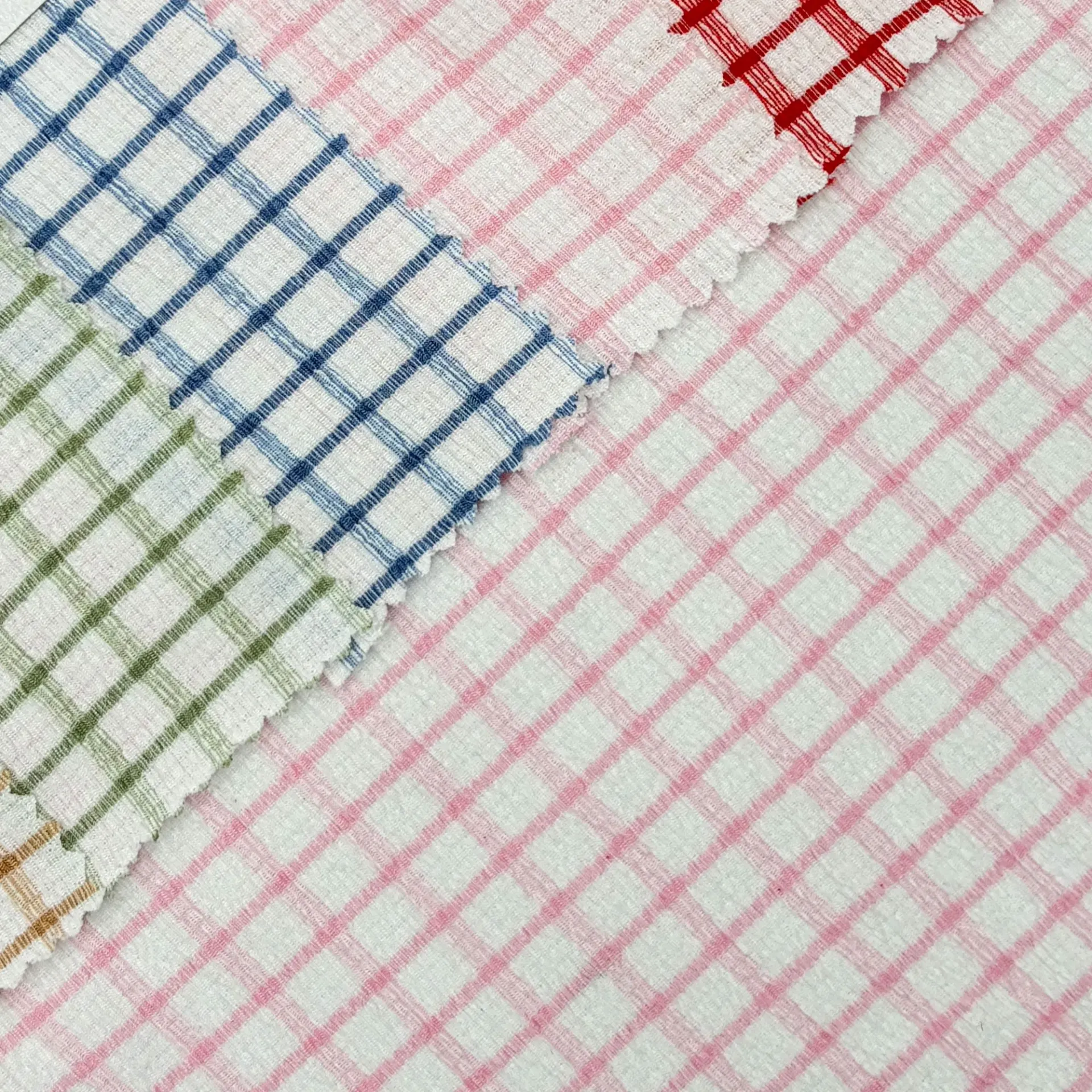 Seersucker Check (Black)