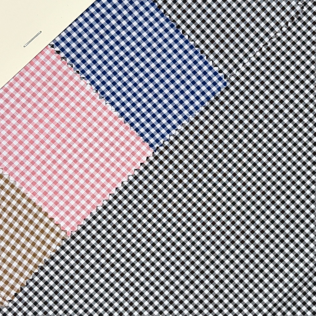 Puckered Gingham
