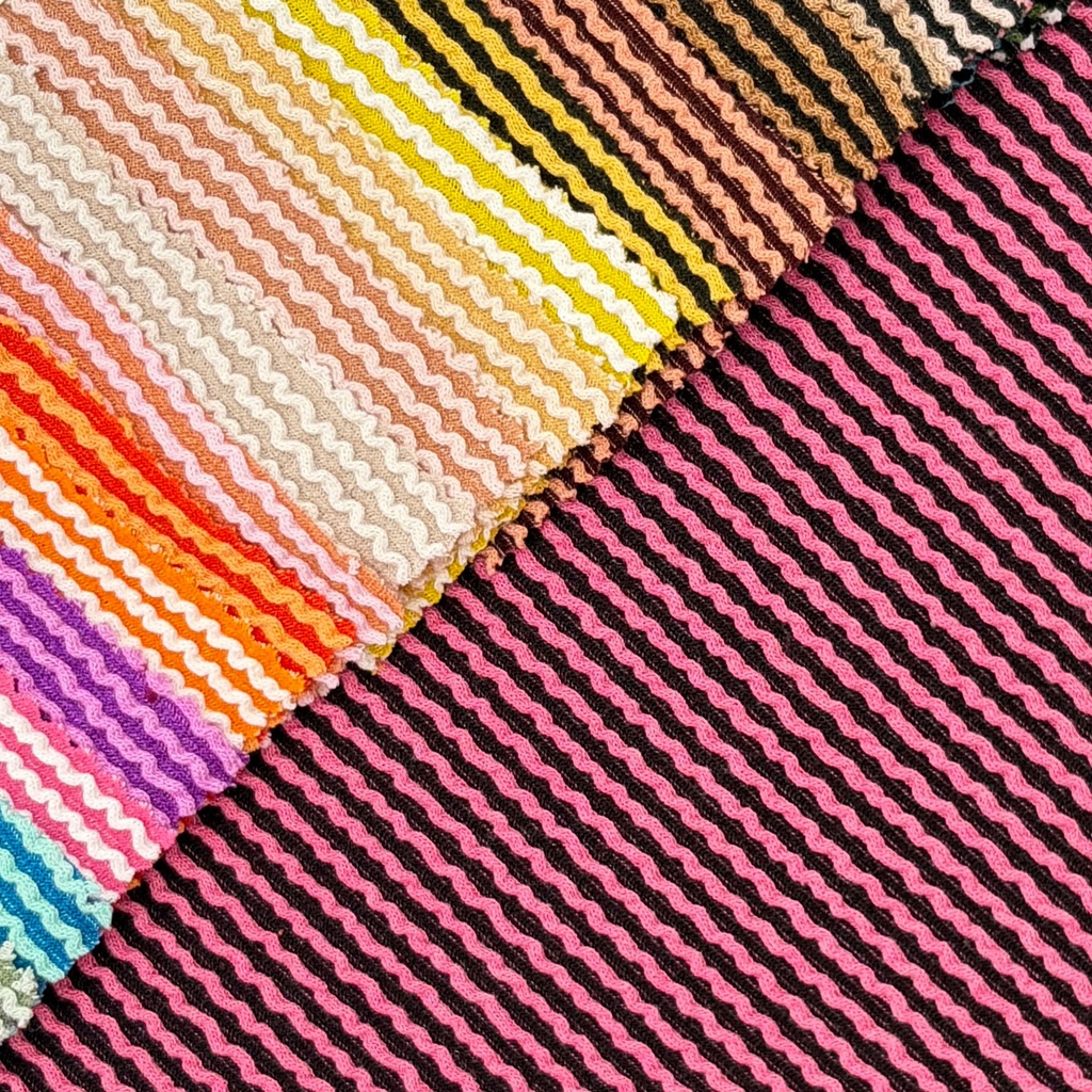 Duo Crinkle Rib (Pink)