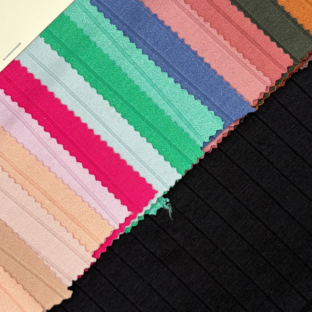 Twist Wide Rib (Black)